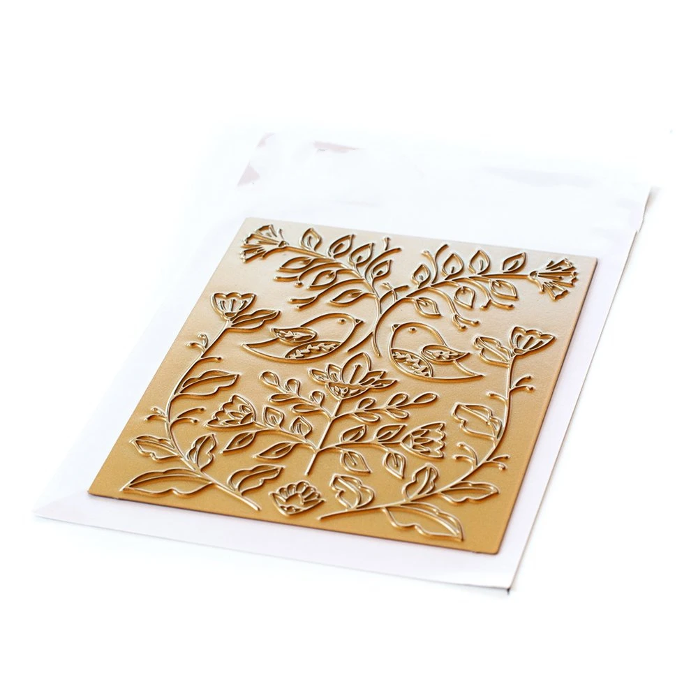 

Leaf Vine Hot Foil Plate Metal Cutting Dies Greeting Card Pattern Printing DIY Scrapbooking Craft Embossing Make Albums Stencil
