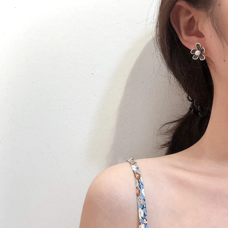 2019 корейская мода простые циркониевые хрустальные миниатюрные цветочные