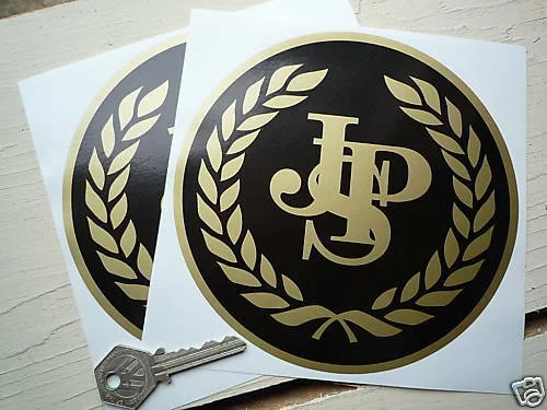 Для x2 JOHN PLAYER специальные JPS гирлянды стильные круглые наклейки 6 дюймов Пара F1 Lotus