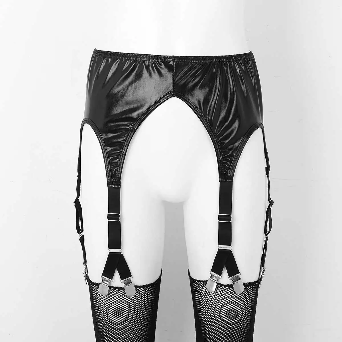 Подвязки для чулок женские металлические с металлическими зажимами | Женская