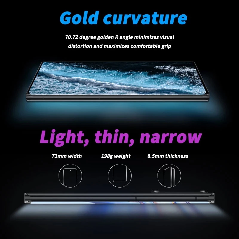 2021 Новый ZTE Nubia Z30 Pro 5G смартфон 6 67 ''amoled 144 Гц гибкий изогнутый Экран Snapdragon 888 Octa