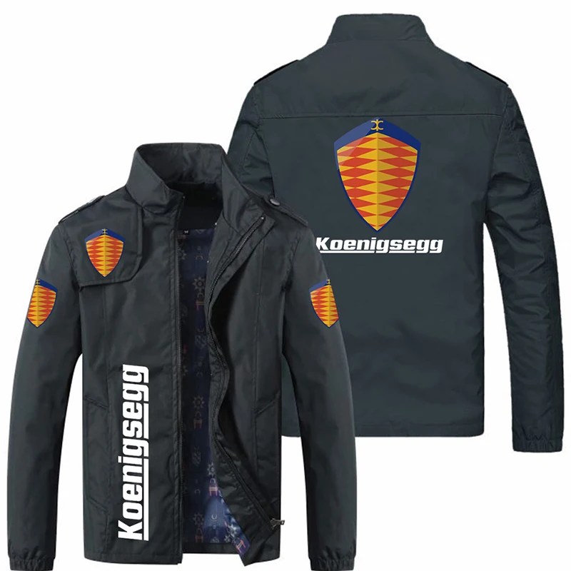 

2021 Men's Jacket Spring And Autumn Brand Logo Zipper Cardigan Motorcycle Style Club Slim Fashion Boutique Men's Coat M-6XL