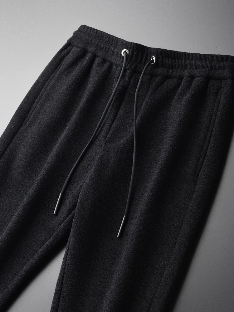 Бархатная ткань роскошные мягкие облегающие обтягивающие мужские брюки размера