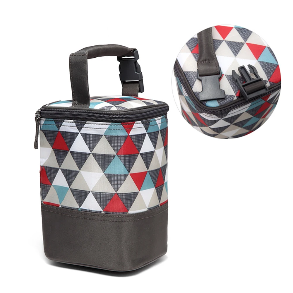 Переносная теплая Модная термоизоляционная сумка для хранения грудного молока