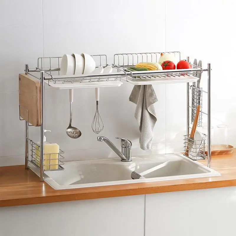 Губка держатель De Cozinha Nevera и хранения Especias нержавеющая сталь Mutfak кухня Organizador Cocina