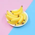 10 шт. кавайные аксессуары для украшения своими руками искусственные полимерные искусственные миниатюрные продукты фрукты бананы игрушечный кукольный домик декоративное ремесло