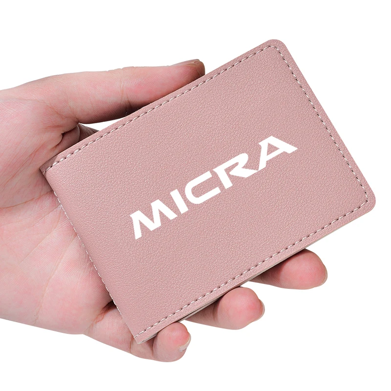 PU кожаный чехол для водительского удостоверения Обложка NISSAN Micra 2009 2010-2021 |