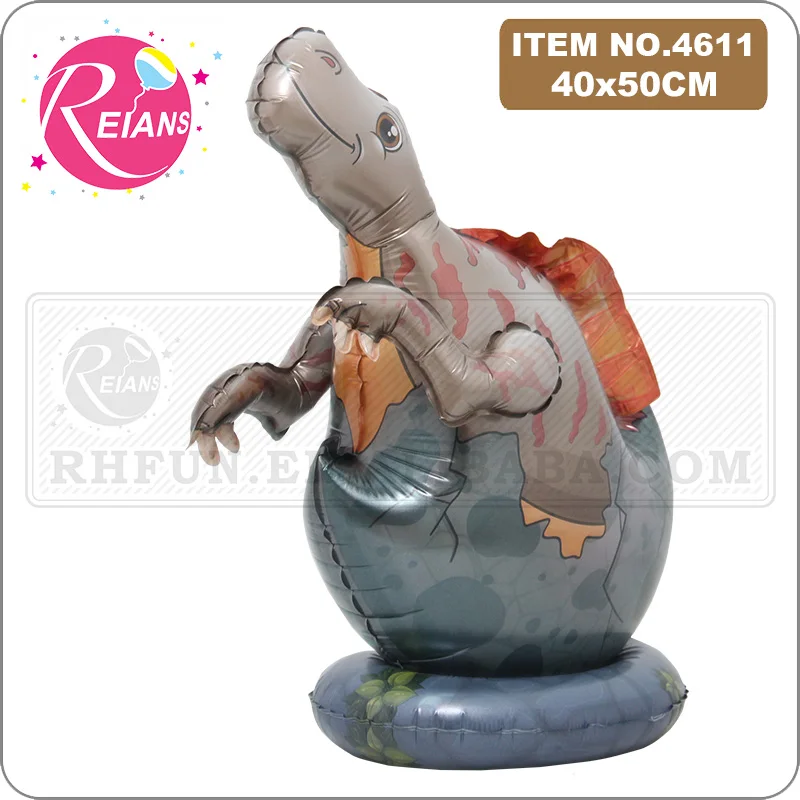 

3D мультяшный динозавр шарик из фольги