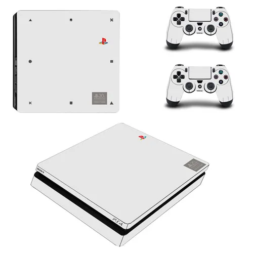 P4SQB0363 Дизайн полное покрытие лицевые панели PS4 тонкая кожа Наклейка для playstation 4 консоль и контроллер PS4 тонкая наклейка - Цвет: P4SQB0363
