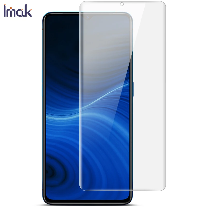 Для OPPO Realme X2 Pro защитная пленка IMAK Hydrogel III Передняя и задняя 0,15 мм пленка из мягкого ТПУ для OPPO Realme X2 Pro не стеклянная - Цвет: 2PCS Front