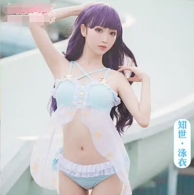 B Предварительно карточка распродажи Captor SAKURA маскарадный костюм купальные костюмы милые Комплекты Женские костюмы для плавания в Стиле Лолита - Цвет: B