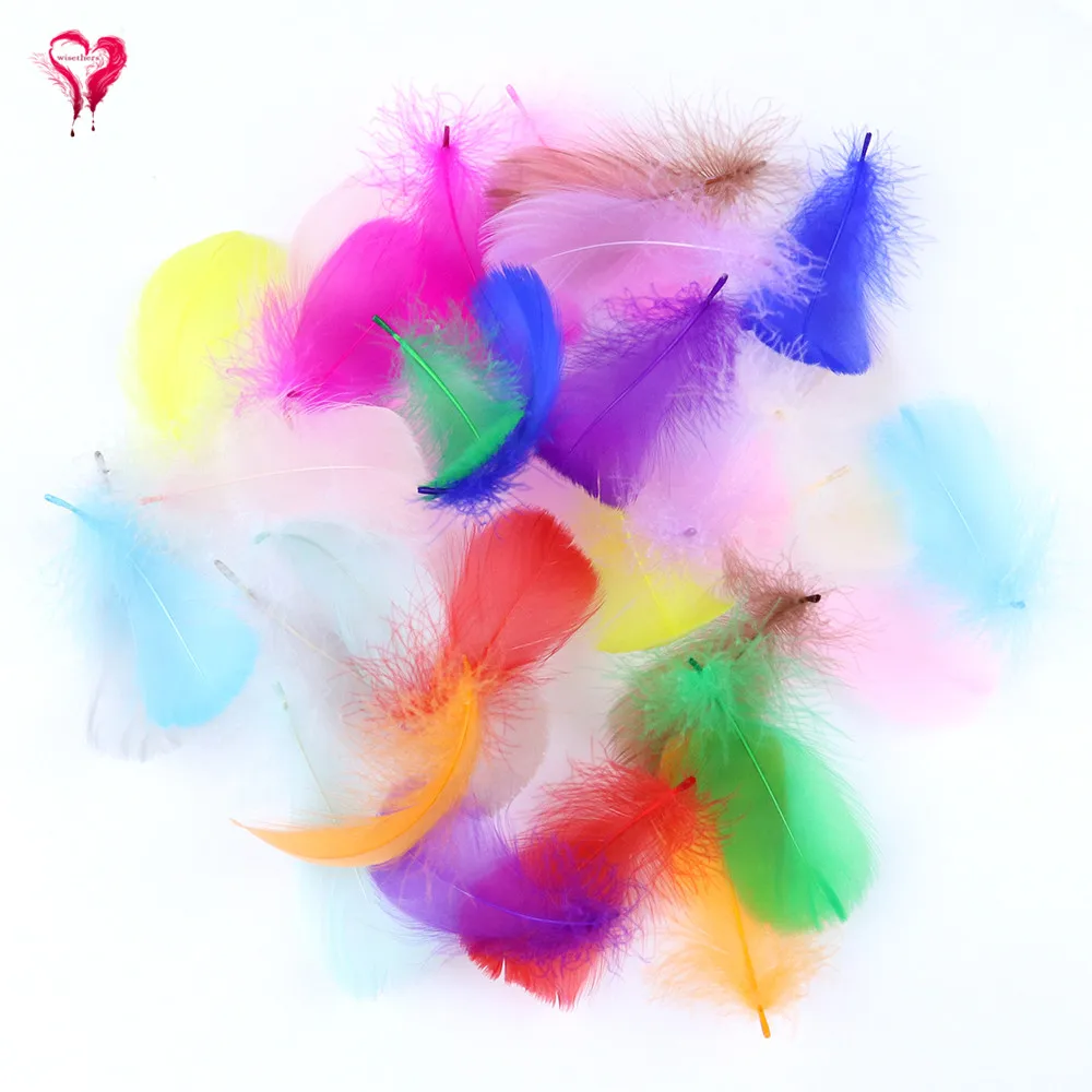 50 шт./лот украшения ручной работы перья красивые гусиные Длина 8 12 см для