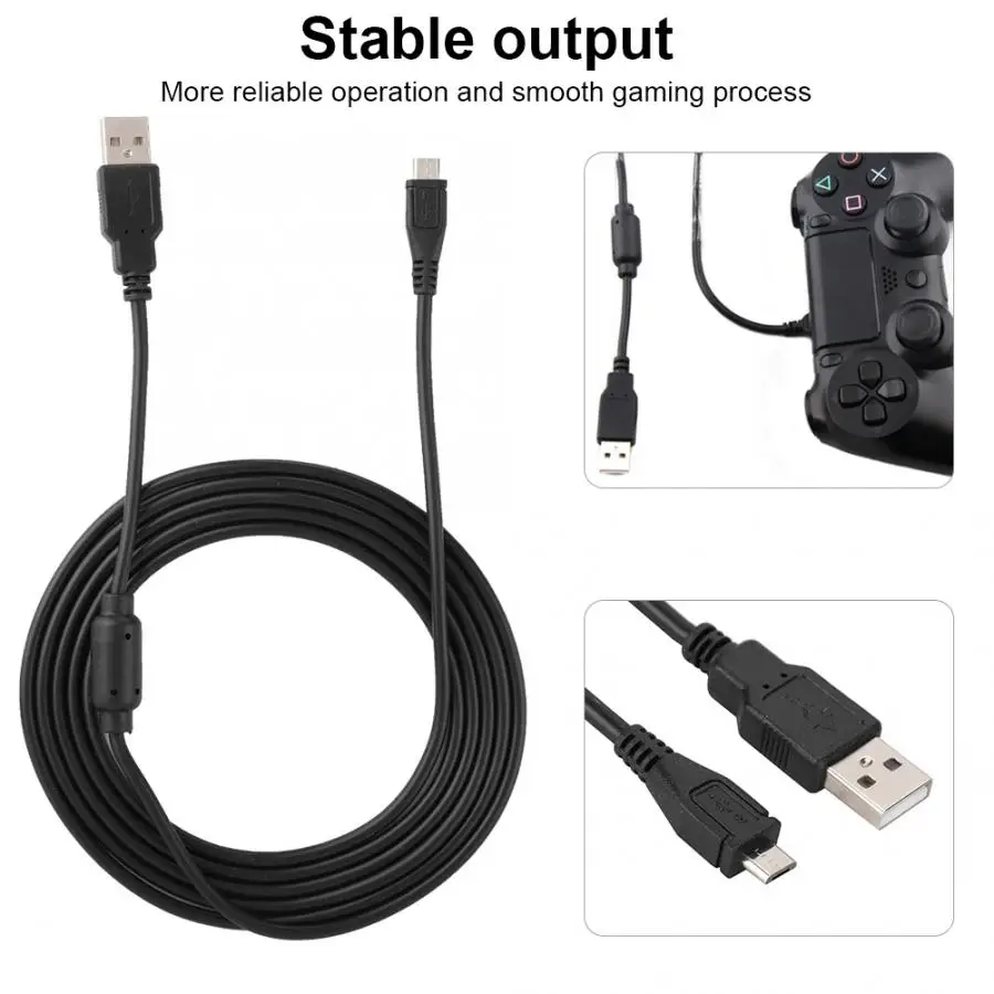 1 8 м Магнитный usb-кабель для зарядки PS4/Slim/Pro контроллер геймпад | Электроника