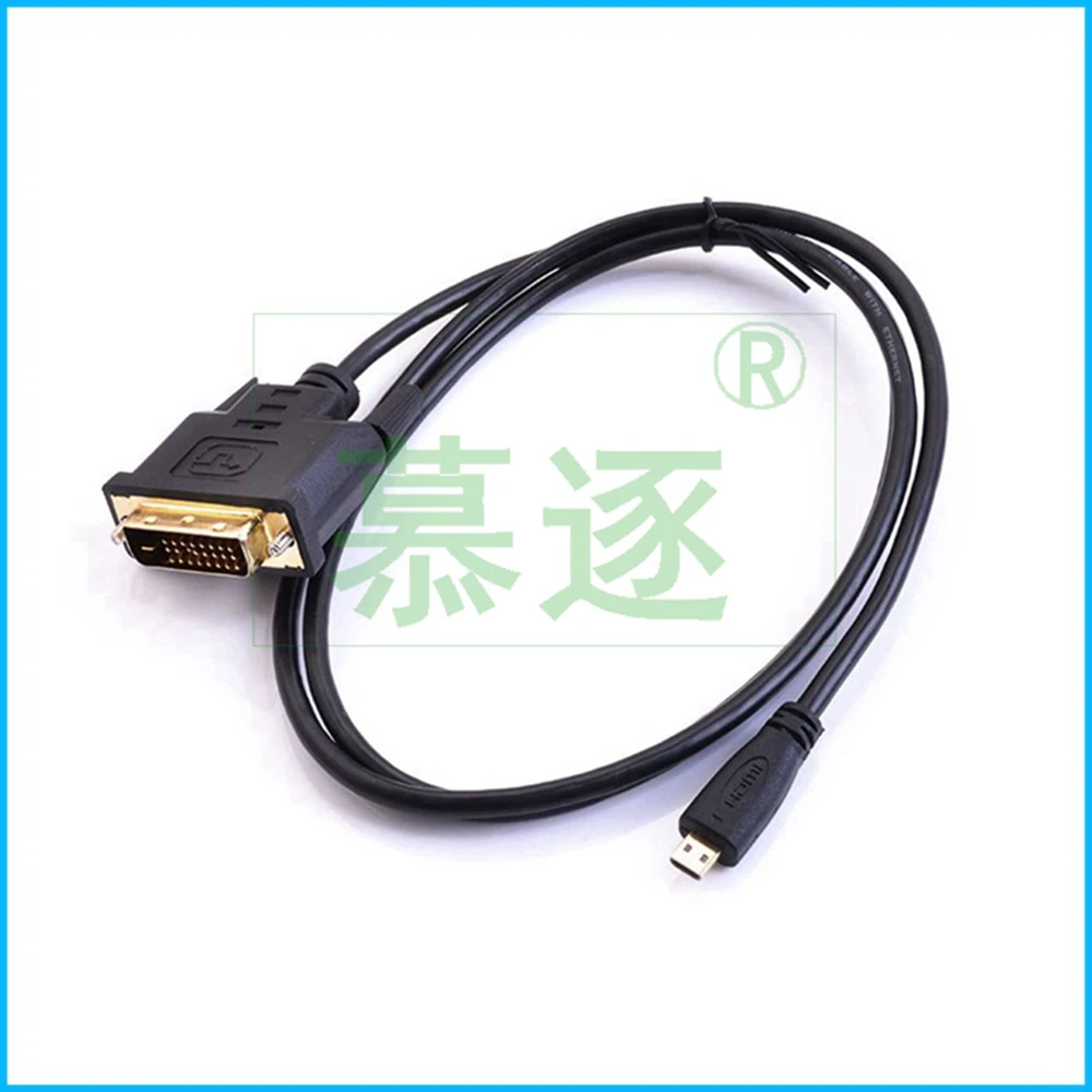 Кабель Aux Micro HDMI совместимый штекер к DVI 24 + 1 высокоскоростная линия