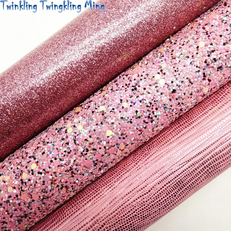 Фиолетовая блестящая ткань из искусственной кожи в виде ящерицы листы