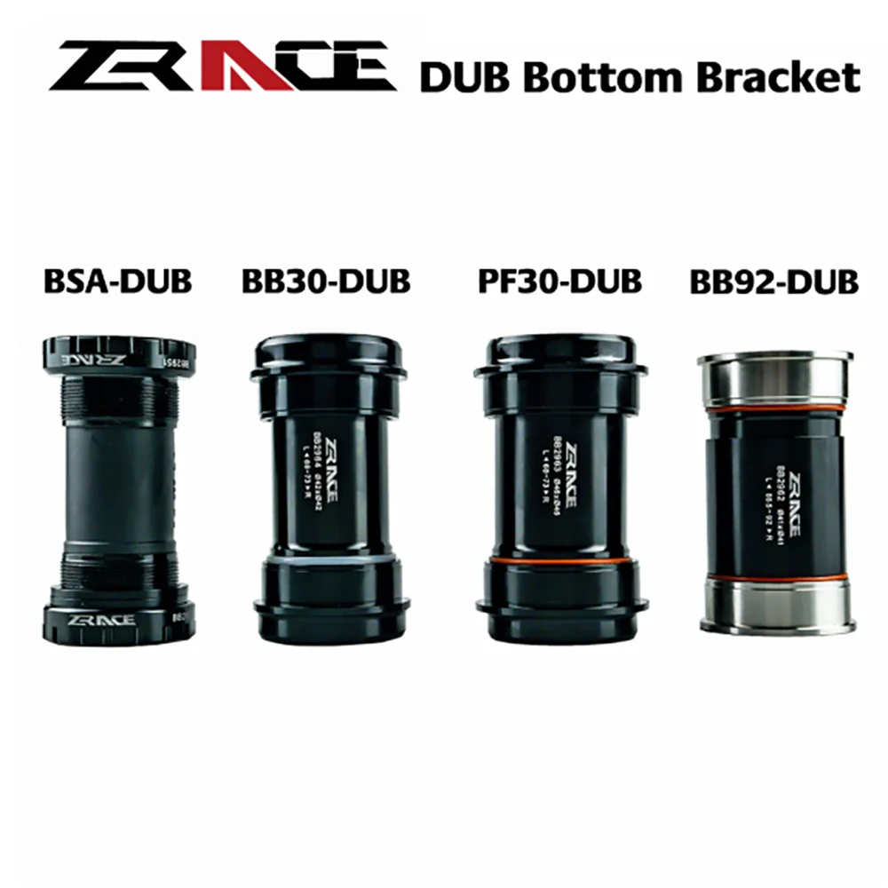 ZRACE Нижний Кронштейн для SRAM MTB/Road Crank DUB BSA BB92 PF30 BB30 совместим с традиционным
