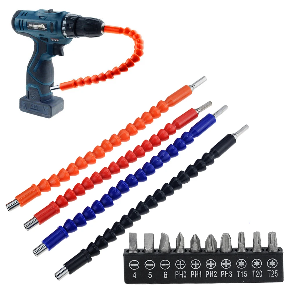 2 шт./лот 290 мм инструмент с гибким валом держатель для электрической дрели