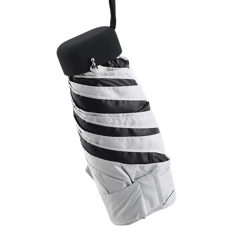 

Mini Umbrella Ultra Light Small Folding Pocket Umbrella Windproof and Durable Sunny Rain Vinyl Sunscreen Umbrella
