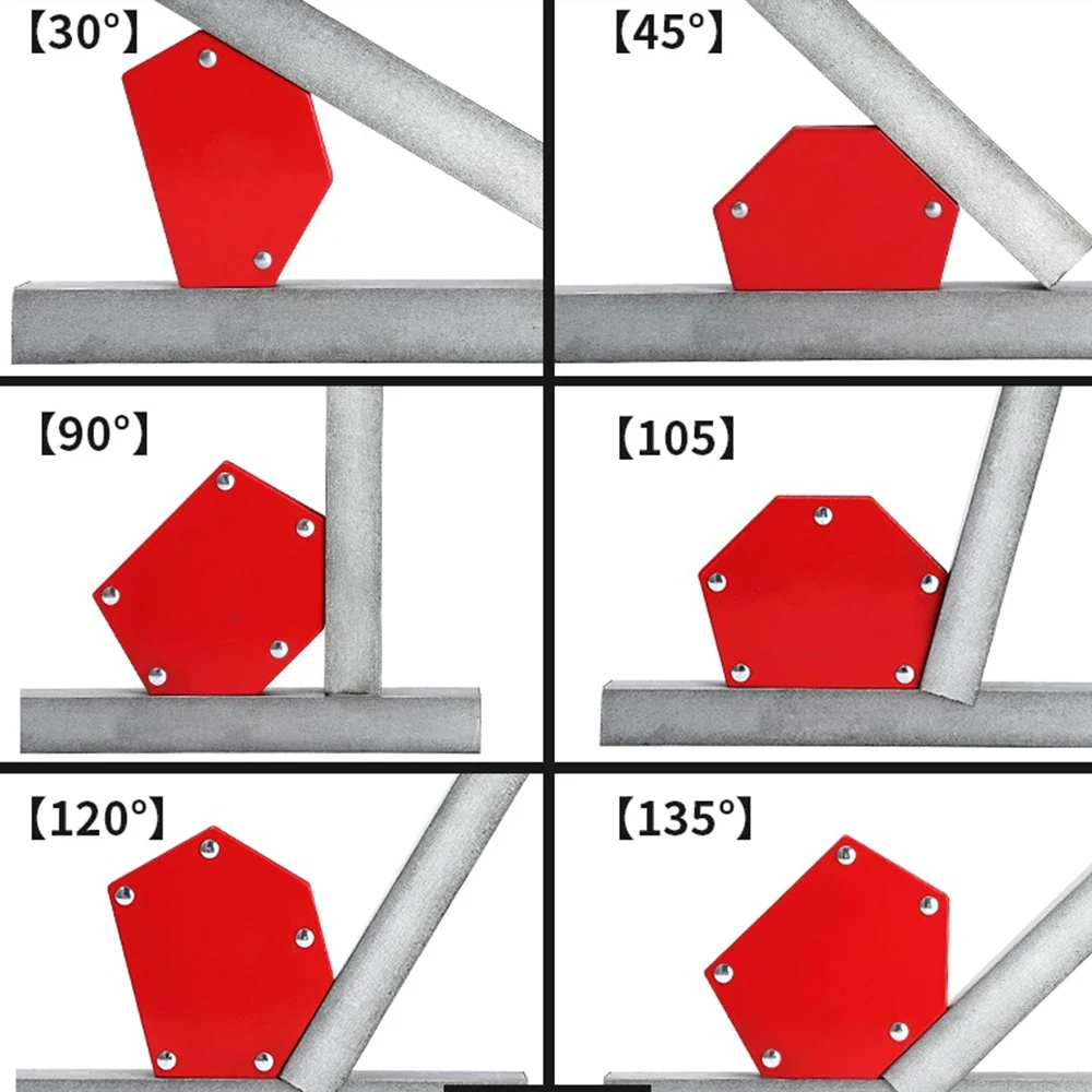 HITBOX сварочный магнитный держатель 6 шт. Сварочный позиционер 9 фунтов 25