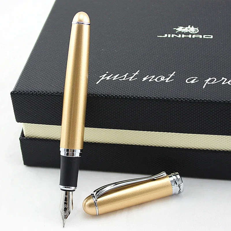 Высококачественная перьевая ручка Jinhao X750, роскошная перьевая ручка 0,5 мм, перьевые ручки для каллиграфии, офисные и школьные принадлежности