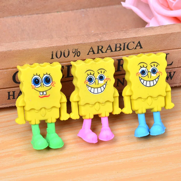 Сандро прекрасный Губка Ластик мультфильм Kawaii моделирование ластик