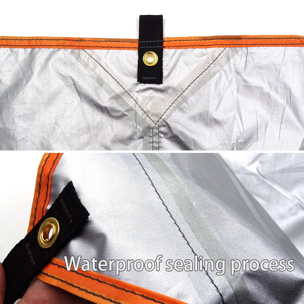 4x3m 3x3m Awning Waterproof Tarp Tent Shade Ultralight Garden Canopy Sunshade Outdoor Camping Hammock Rain Fly Beach Sun Shelter | Спорт и