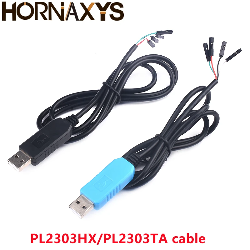

PL2303 PL2303HX/PL2303TA USB To RS232 TTL Converter Adapter Module with Dust-proof Cover PL2303HX for arduino download cable
