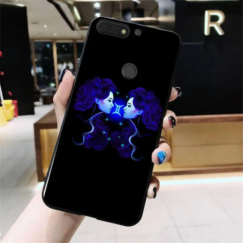 

Zodiac Signs Phone Cases For Huawei Honor 7C 7A 8X 9X 8A 10i 20lite 10 9 lite 20 8C 8S 7S 9A 10X lite