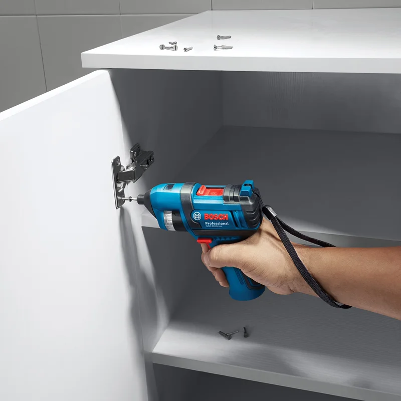 BOSCH GSR BitDrive револьвер отвертка 1.5A USB перезаряжаемая электрическая дрель с 12