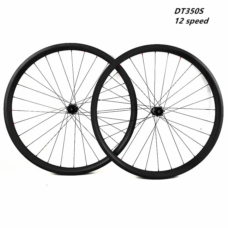 

Graphene 29er carbon mtb wheels 24x24mm tubeless bicycle wheels DT350 110x15 148x12 boost 12 speed disc mtb wheelset