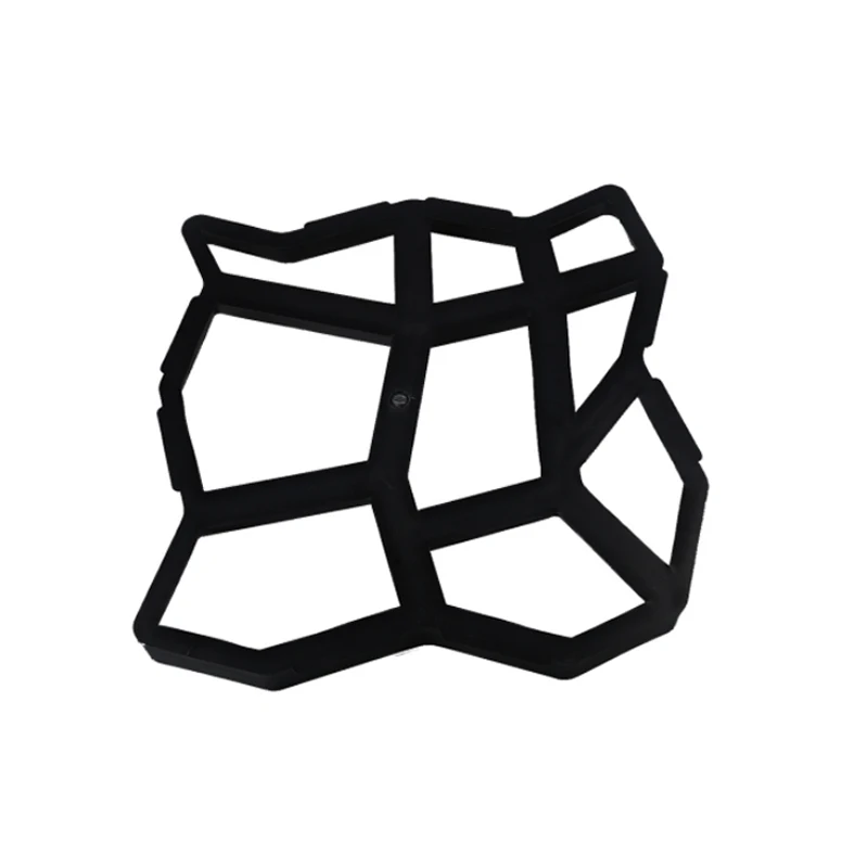 Ew Черная Пластиковая форма для мощения своими руками дома сада пола дороги