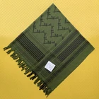 110*110 см Тактический зимний шарф легкий ватные диски квадратные ветрозащитный шарф пустыни Shemagh KeffIyeh Охота шарф в стиле милитари