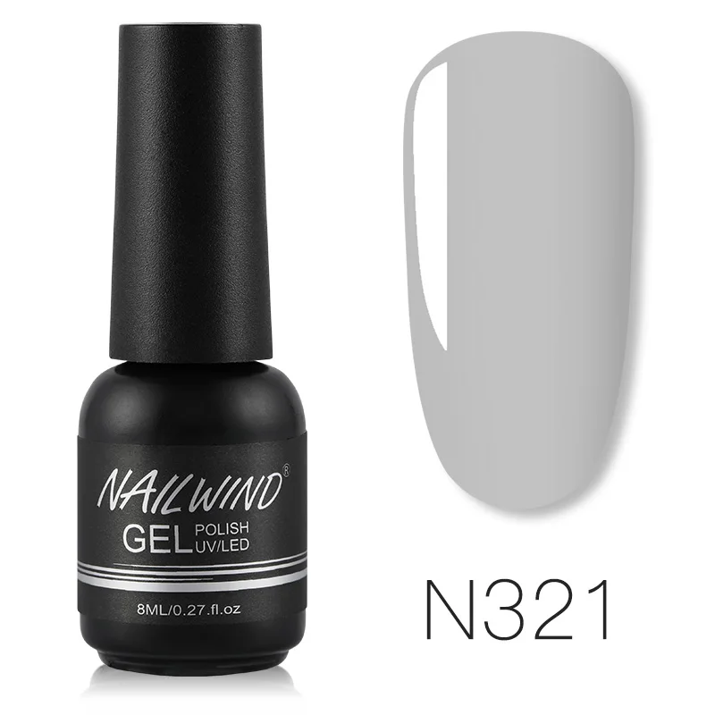 NAILWIND Гибридный лак набор все для маникюра Полупостоянный гель uv Vernis светодиодный гель лак впитывающийся художественный Гель-лак для ногтей - Цвет: RE11-N321