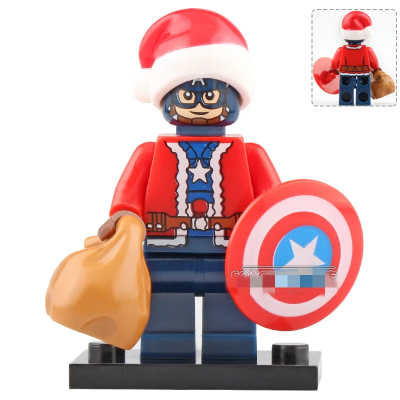 Распродажа Рождественская серия Капитан Америка Рождество Marvel Супер Герои