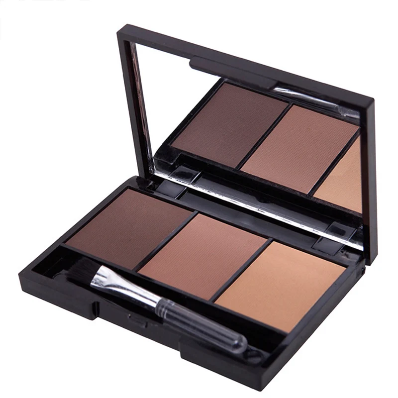 

Eyebrow Powder Palette 3 Colors Long Lasting Cosmetic Makeup for Women Lady KG66