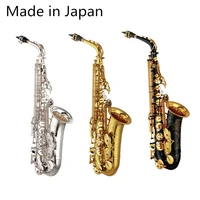 made in japan 875 professional alto drop e saxophone gold alto saxophone with band mouth piece reed aglet more package mail