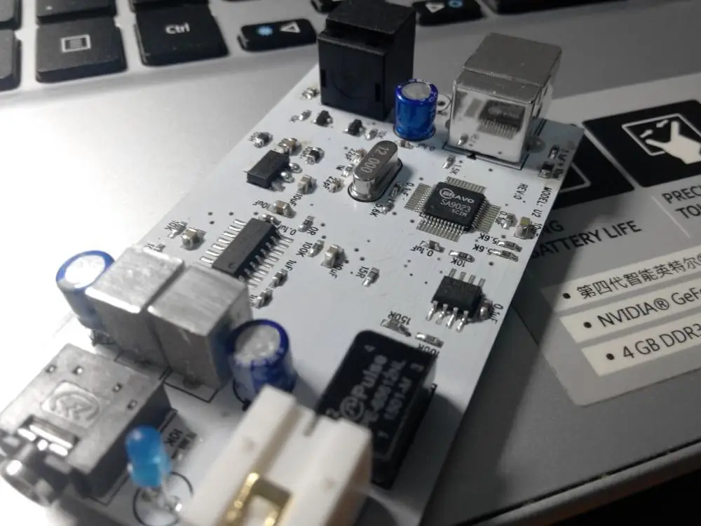 Плата ESS9023 24BIT 96K USB HiFi компьютерная звуковая карта с usb кабелем OTG головка