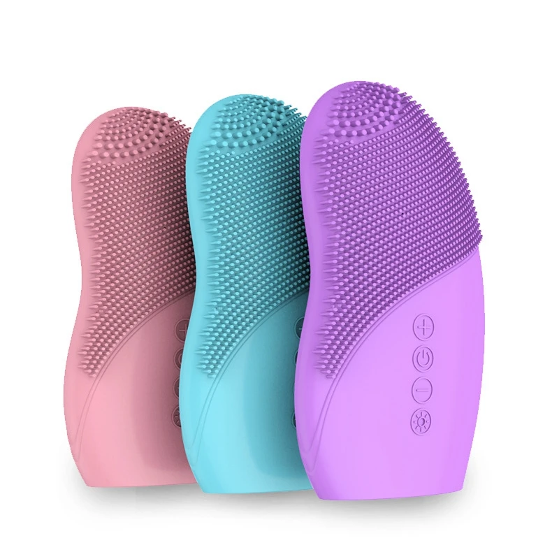 Очищающая щетка для лица электрическая удаляющая угри водостойкое очищающее