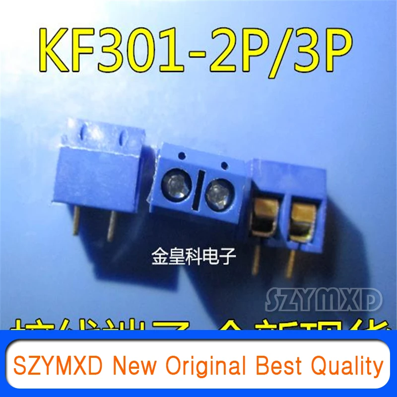 

5 шт./лот новый оригинальный KF301-2P 3P Синий терминал с шагом 5 мм терминал 300V15A для съемки напрямую в наличии