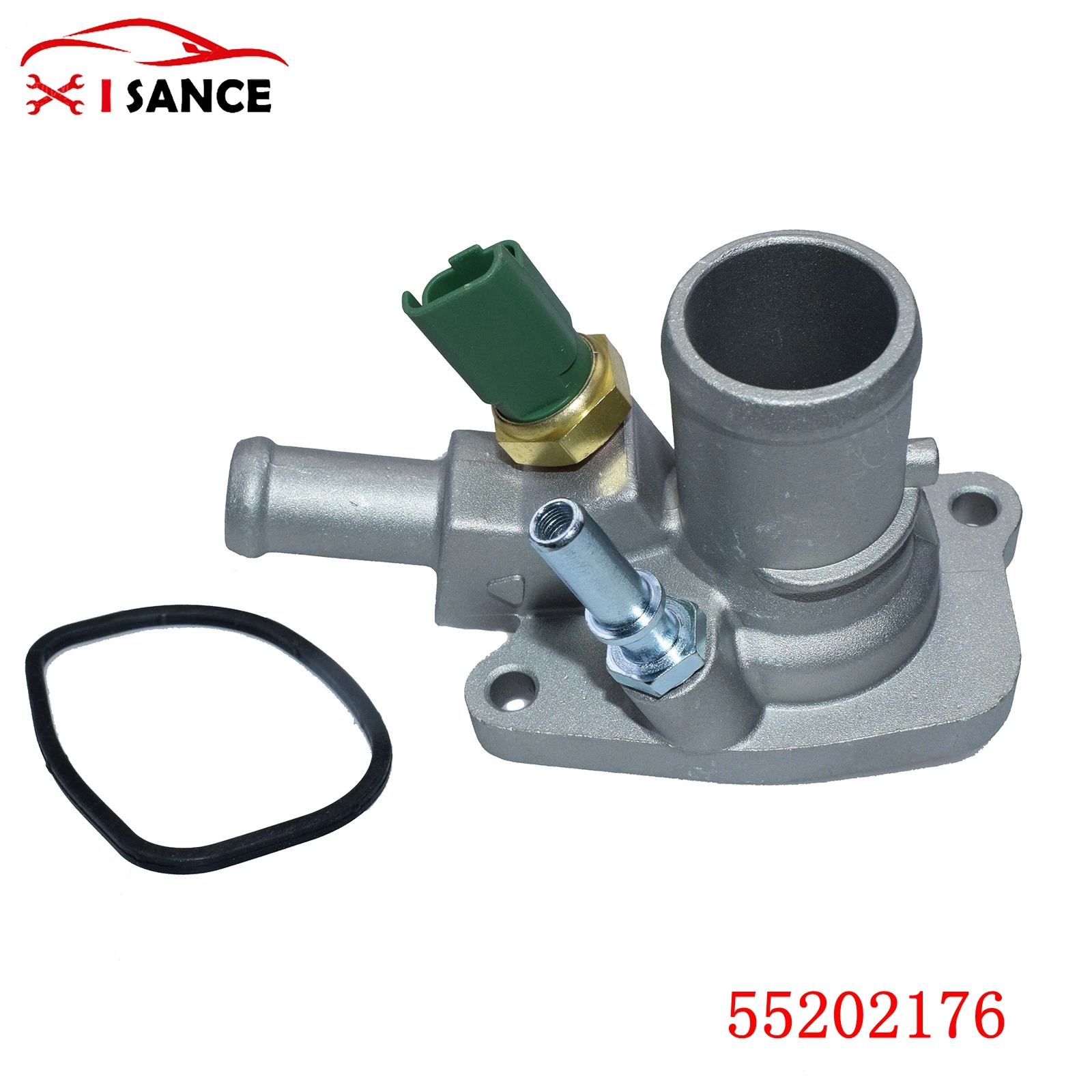 Термостат охлаждающей жидкости 55202176 55593508 для FIAT 500 Panda Bravo ALFA ROMEO OPEL CHRYSLER 1.4L 1368CC 83Cu.