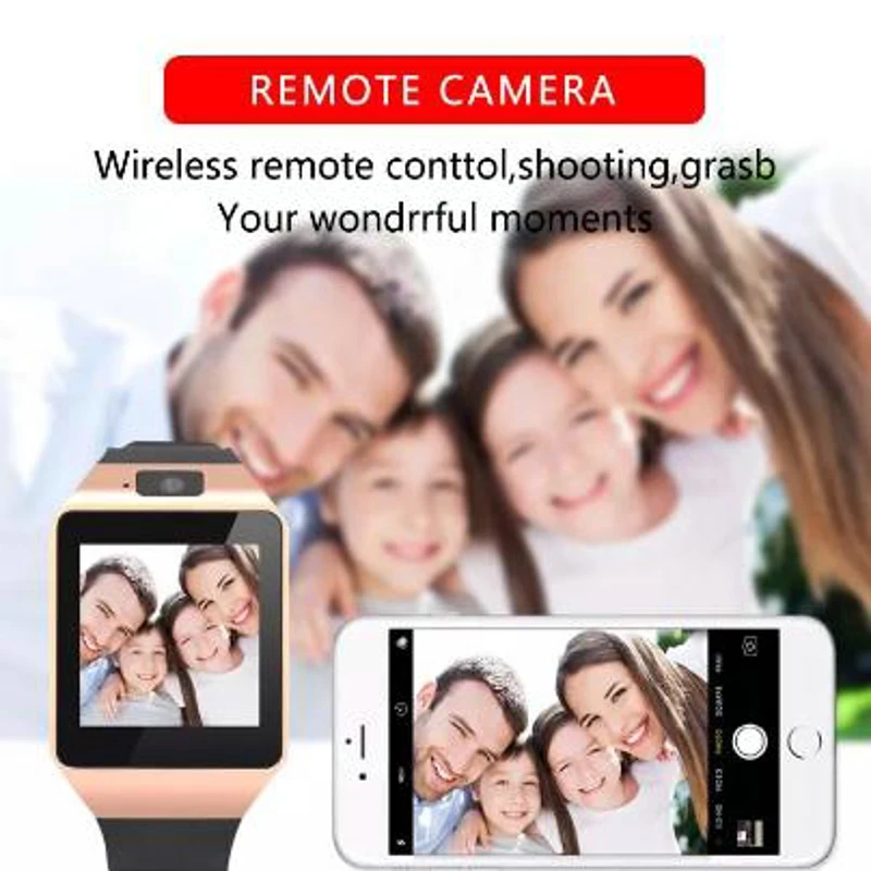 

Touch Screen Smart Watch dz09 With Camera Bluetooth WristWatch SIM Card Smartwatch For Ios Android Phones Support