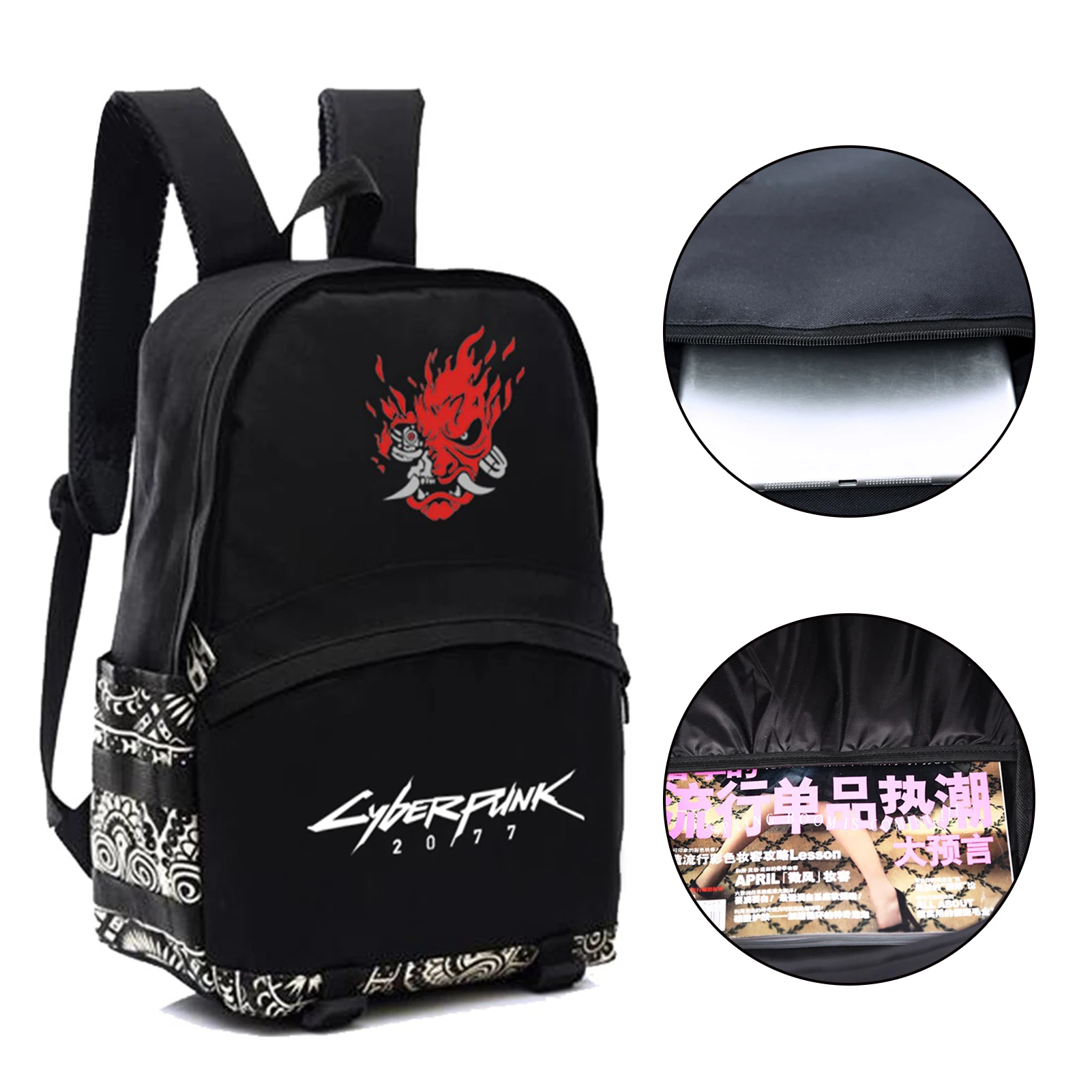 

High quality nylon backpack outdoor sports cycling backpack unisex fashion trend school bag portable comfortable computer bag