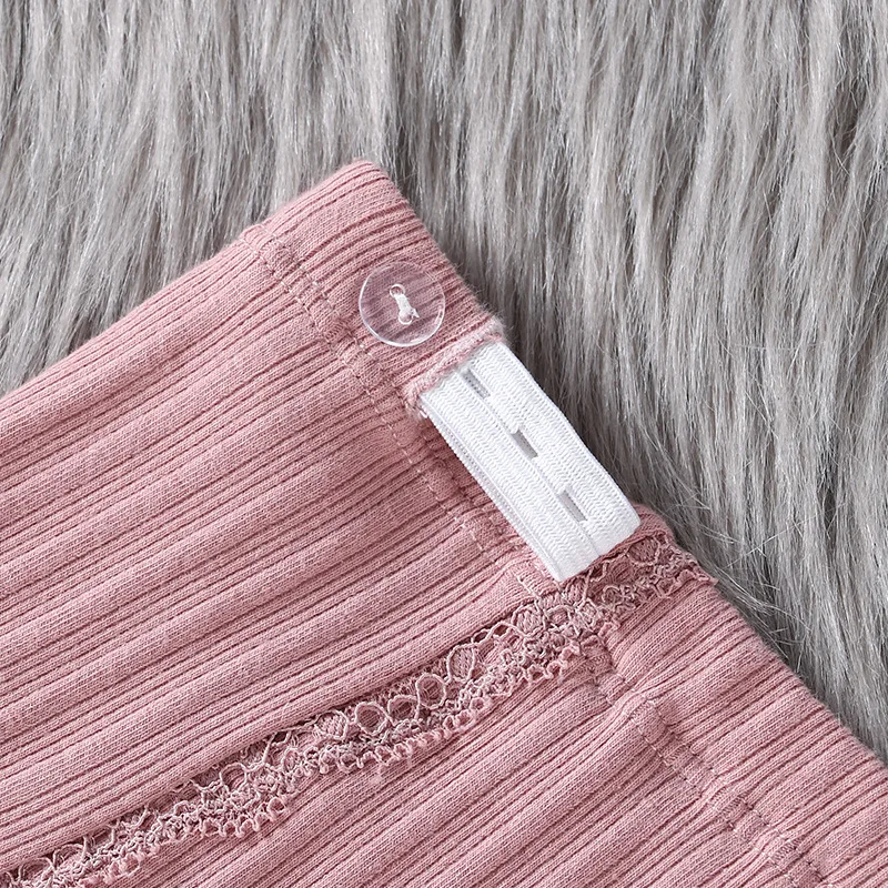 5549# Autumn Winter High Waist Elastic Belly Maternity Panties Cotton Briefs Clothes for Pregnant Women Lace Pregnancy Underwear