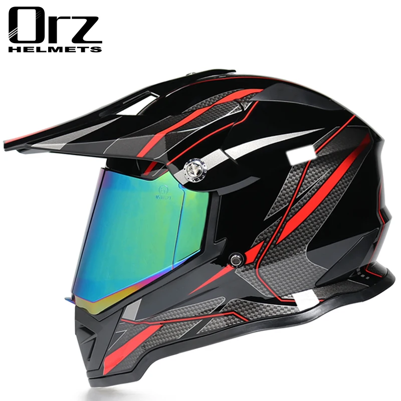 New Off-road Motorcycle Helmet Men And Women Motocross Helmet ，Full Face Kask Downhill Casque casco Moto Cross Enfant Capacete