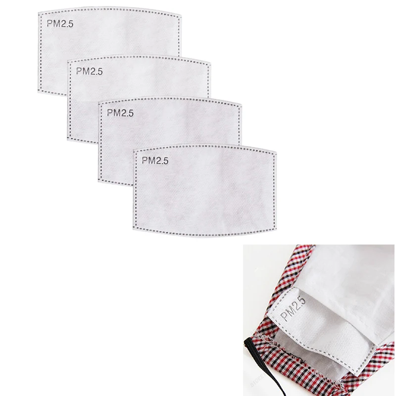 5-слойный нетканый PM2.5 фильтр с активированным углем вставка защитный Медиа для