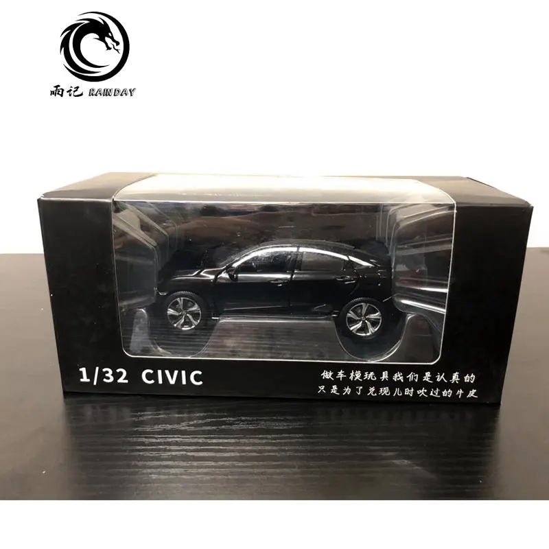 3 шт./партия JK 1/32 масштабная модель автомобиля игрушки Япония Honda Civic звук и свет литья под давлением Металл тянет назад модель автомобиля игрушка