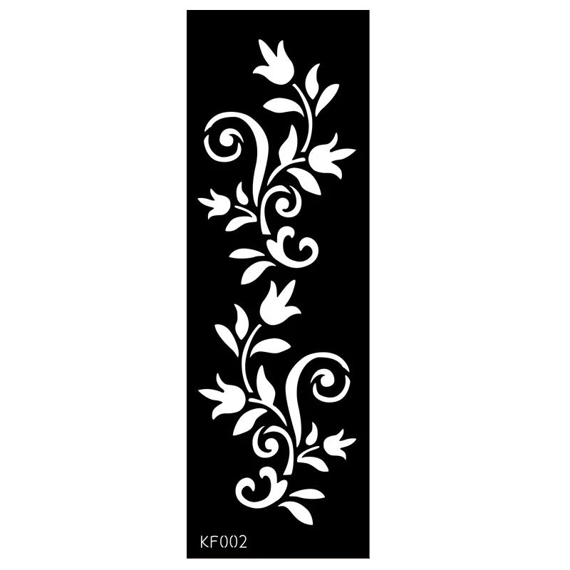 Индийская хна Роза кружевной цветок трафарет для татуировок женщин