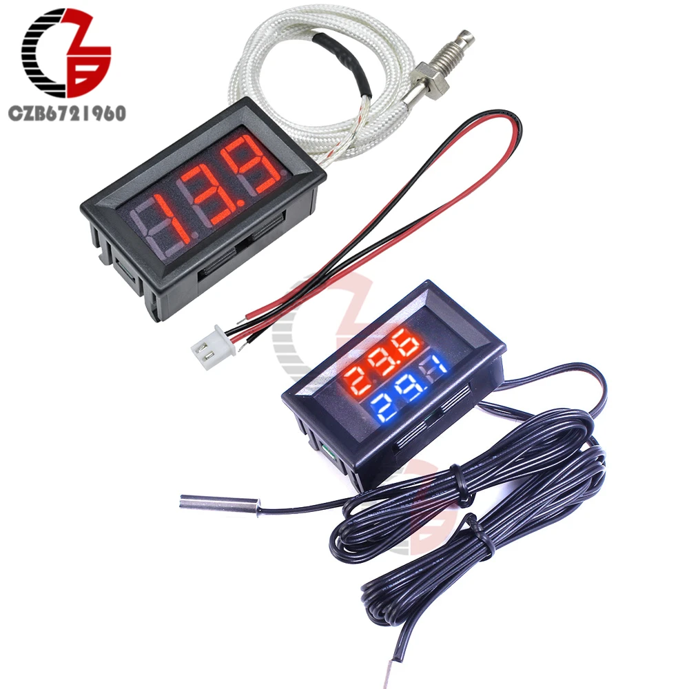 Мини встроенный светодиодный цифровой термометр инкубатор на холодильник