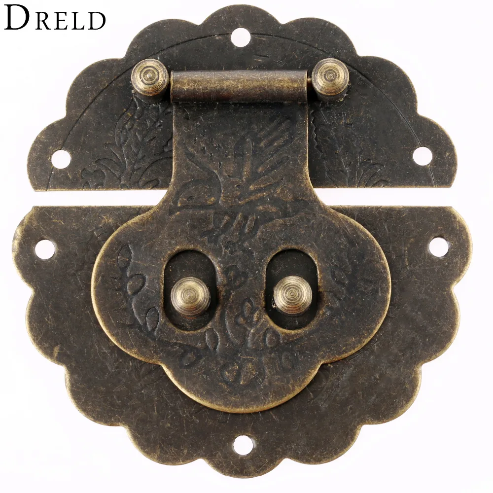 Антикварные коробки Защёлки декоративная накладка на ящик ювелирных изделий