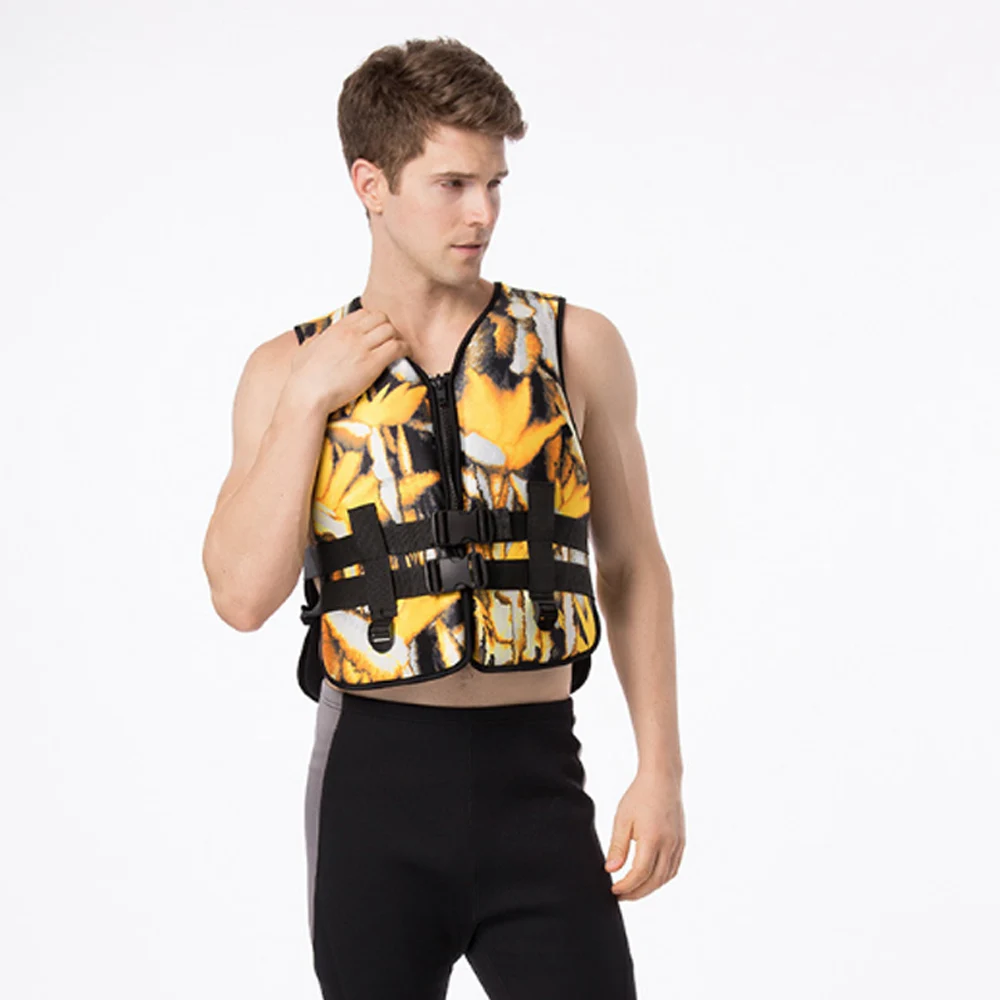 Мужской женский спасательный жилет для рыбалки на открытом воздухе портативный